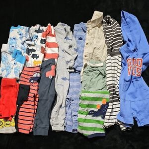 9 Month Summer Baby Boy Clothing Bundle